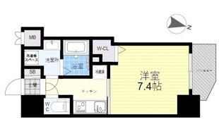 グランデセレジェイラ北梅田ミラージュの物件間取画像